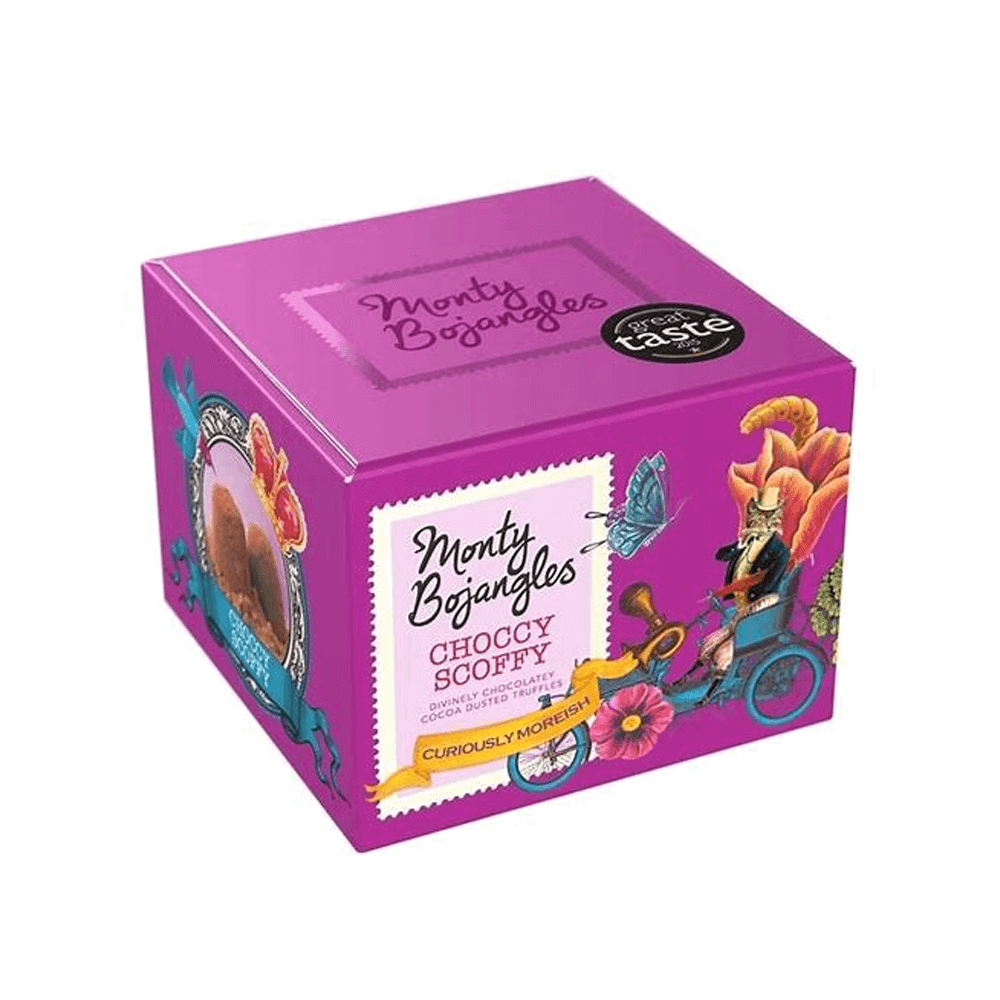 Monty Bojangles Choccy Scoffy Curious Truffle 150g